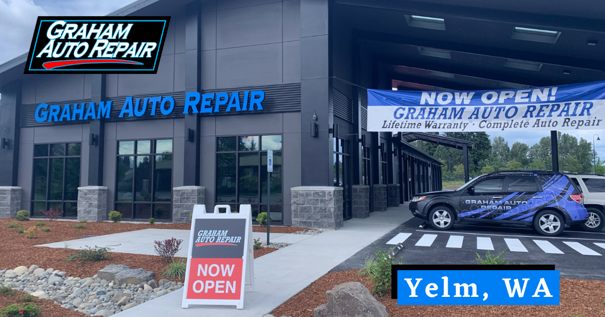 Graham Auto Repair in Yelm, WA 98597 - Rock Riverbed by Outdoor Escapes Landscaping